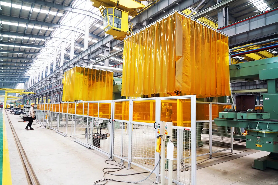 公司部件焊接工作站验收投运。